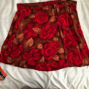Printed skirt